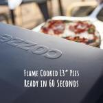 Cozze 13" Portable Outdoor Pizza Oven with Thermometer