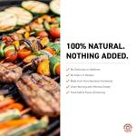 Premium Restaurant-Grade Lump Charcoal - 17.8 lb