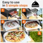 Freekite 13-Inch Portable Outdoor Pizza Oven