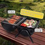 Supernal Portable Charcoal BBQ Grill for Outdoor Fun