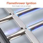 Brand-Man 6 Burner Propane Grill with Infrared Sear