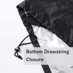 65-inch Waterproof BBQ Grill Cover - Black