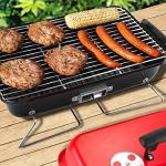 Portable Charcoal Grill for Outdoor Cooking