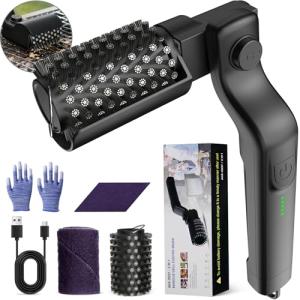 Rechargeable Electric Grill Brush with Adjustable Head