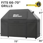 Durable 72" BBQ Gas Grill Cover - Waterproof