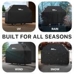 Durable 72" BBQ Gas Grill Cover - Waterproof