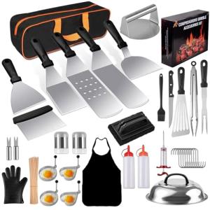 139PC Griddle Accessory Set for Flat Top Grills