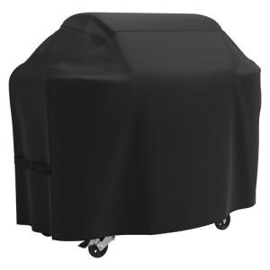52-Inch Waterproof BBQ Grill Cover with Straps