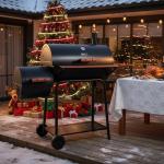Royal Gourmet 30-Inch Charcoal Grill with Smoker