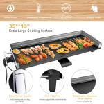 AEWHALE 35" Electric Nonstick Griddle Grill