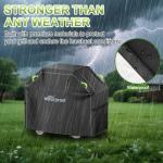 58" Waterproof BBQ Grill Cover with Straps