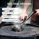 Bristle-Free Grill Brush with Replacement Heads