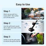 Bristle-Free Grill Brush with Replacement Heads