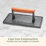 Cuisinart Cast Iron Grill Press with Wooden Handle