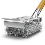 House Again Bristle-Free Grill Brush with Scraper