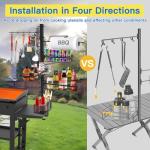 Griddle Caddy Organizer for BBQ Grill Accessories