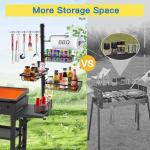 Griddle Caddy Organizer for BBQ Grill Accessories