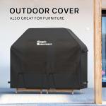 Heavy-Duty BBQ Gas Grill Cover, Weather-Resistant