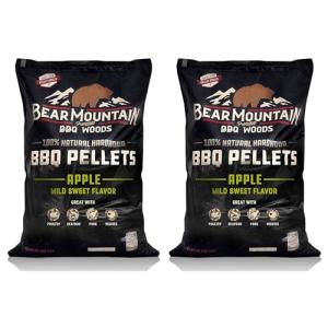 Bear Mountain Apple Smoker Wood Chips, 40 lbs