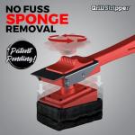 Bristle-Free Grill Brush with Triple Scraper