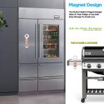 Carvefun Magnetic BBQ Grill Scraper and Bottle Opener