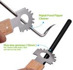 Carvefun Magnetic BBQ Grill Scraper and Bottle Opener