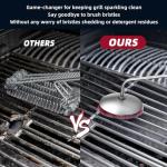 Onion Holder and Bristle-Free BBQ Grill Brush