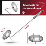 Onion Holder and Bristle-Free BBQ Grill Brush