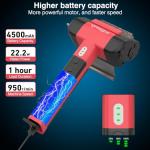 PillRest Cordless Electric Grill Brush with LED