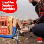 DIMTORI 70 pcs Natural Fire Starters for Grilling