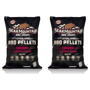 Bear Mountain Cherry Wood Chip Pellets, 40 lb Pack