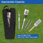 Delixike Foldable BBQ Grill Utensil Backpack
