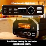 OLIXIS 8-in-1 Electric Grill for Indoor/Outdoor Use