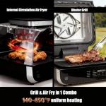 OLIXIS 8-in-1 Electric Grill for Indoor/Outdoor Use