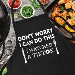 Funny BBQ Apron with Pockets for Men