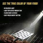 BBQ Grill Set with LED Light and Tongs