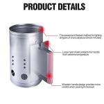 Rapid Charcoal Chimney Starter Set with Accessories