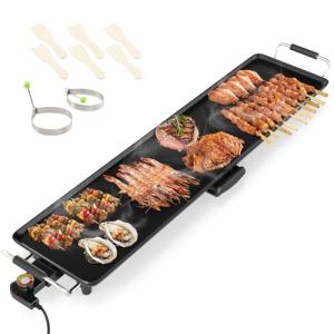 COSTWAY 35” Electric Griddle and Teppanyaki Grill