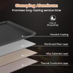 COSTWAY 35” Electric Griddle and Teppanyaki Grill