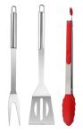 Stainless Steel BBQ Grill Tool Set (3PCS)