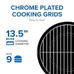 Napoleon 14-Inch Portable Charcoal Kettle Grill