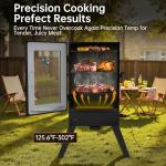 TABU 30-Inch Electric Vertical BBQ Smoker