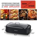 Techwood 1500W Smokeless Electric Indoor Grill