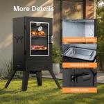 TABU 30-Inch Electric Vertical BBQ Smoker