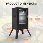 TABU 30-Inch Electric Vertical BBQ Smoker