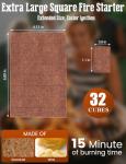 E500 Fire Starter Squares for BBQ and Campfire