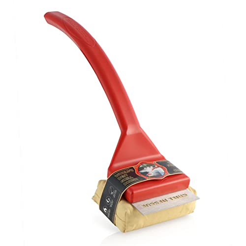 BBQ Grill Brush with Replaceable Scraper Head