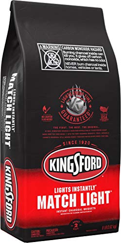 Kingsford Match Light Charcoal Briquettes, BBQ Grilling (8 lbs)