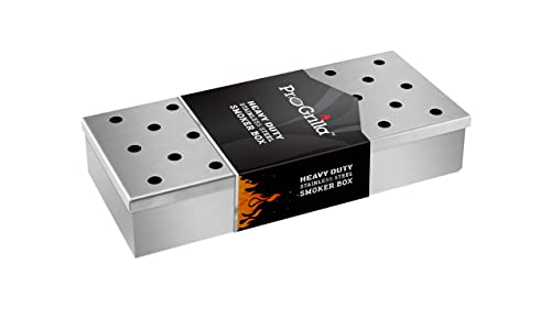 Premium Wood Smoking Chips Variety Bundle with Smoker Box