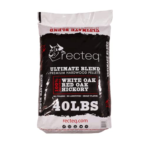 recteq Premium Hardwood Grill Smoker Pellet Blend, 40lb